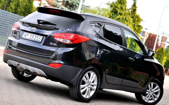 Hyundai ix35 cena 43500 przebieg: 198684, rok produkcji 2010 z Świerzawa małe 596
